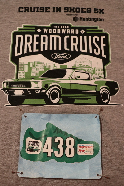 IMG_5955-Cruise in Shoes 5K.jpg - Cruise In Shoes 5k shirt & bib for Saturday race...